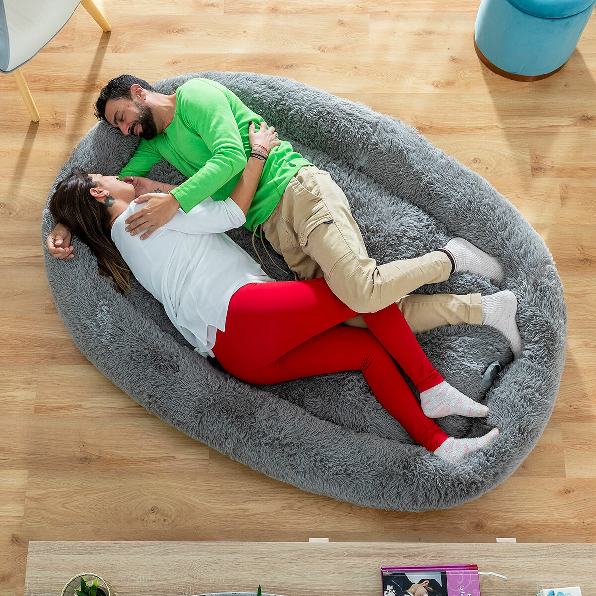 Hundsäng för människor | Human Dog Bed XXL InnovaGoods Grey - 19