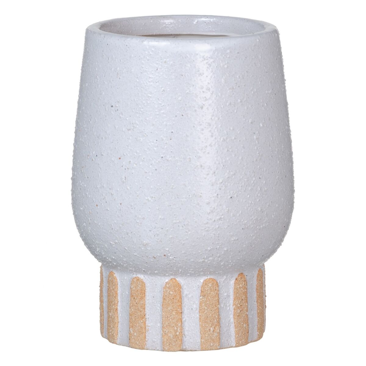 Vas Vit Keramik 12,5 x 12,5 x 18 cm