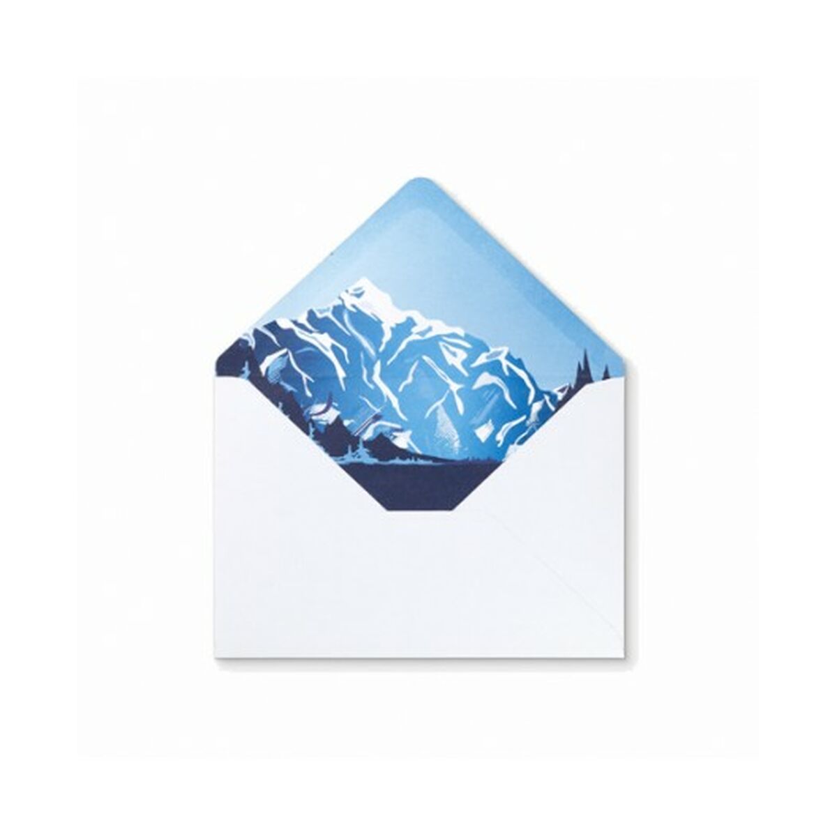 Kuvert Montblanc Mountain print