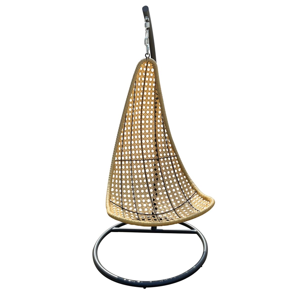 Kerti szék Niva Grafit 104 x 104 x 192 cm Beige Stål