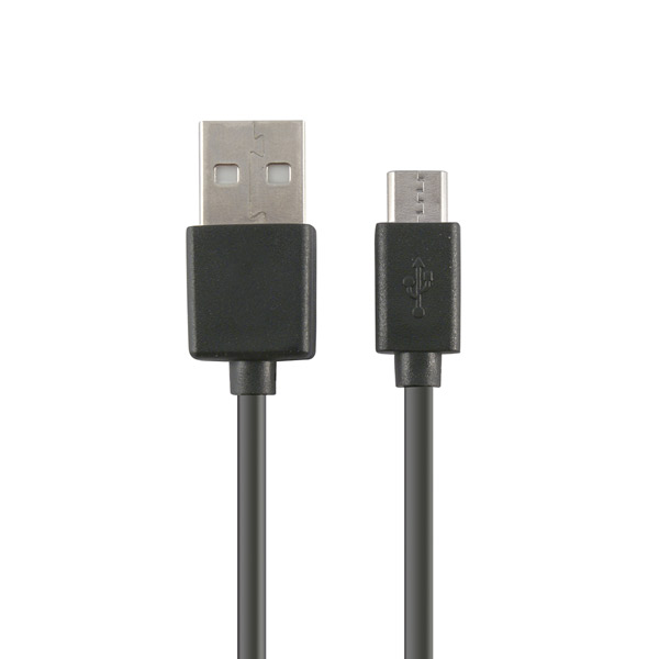 Kabel KSIX BXCUSB01 Micro USB 1 m Svart