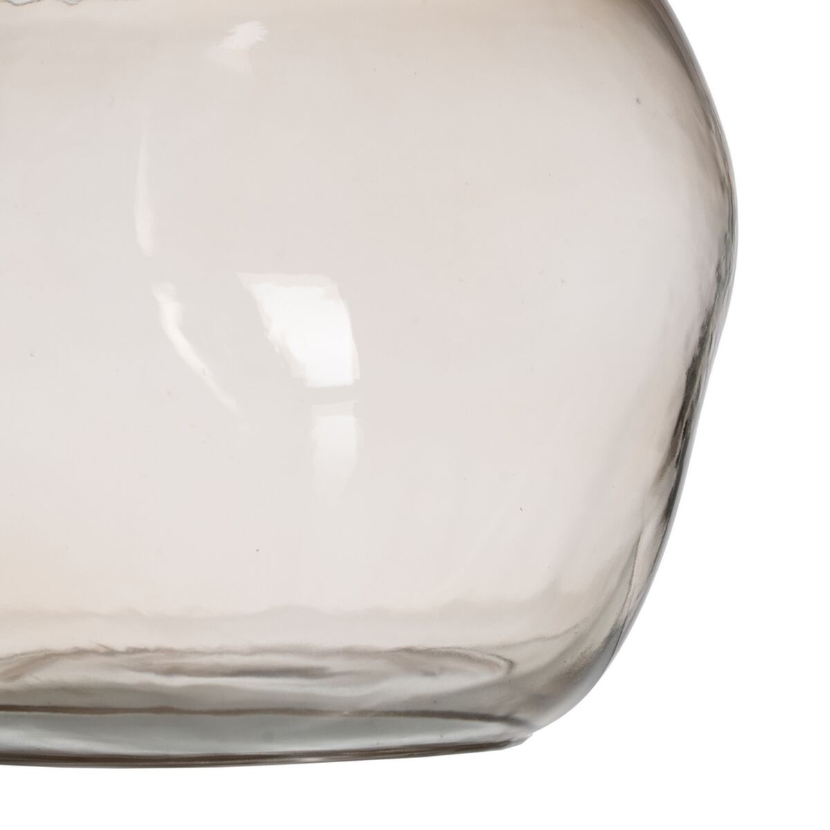 Vas Beige-brun (taupe) Glas 18 x 18 x 14,5 cm - 5