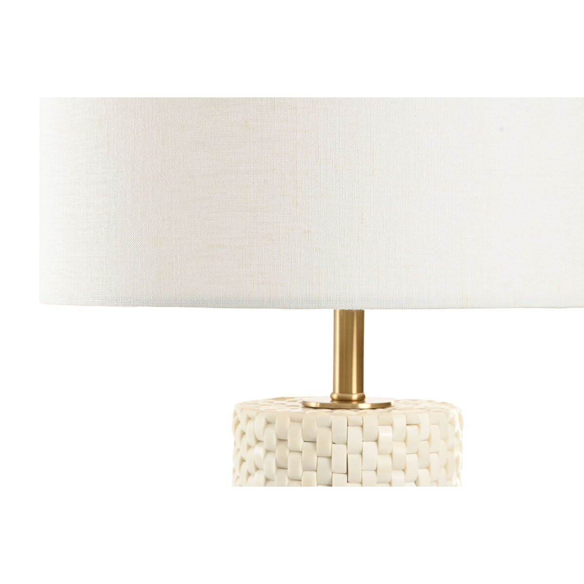 Bordslampa Home ESPRIT Vit 50 W 220 V - 3