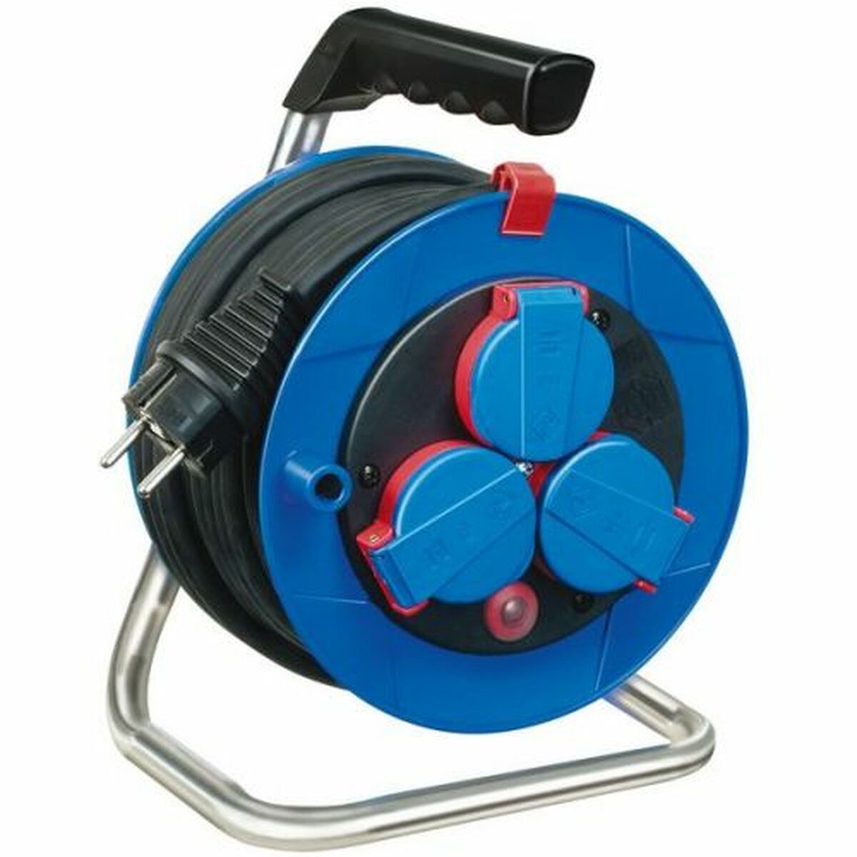 Kabelrullar Brennenstuhl Garant® compacto Bremaxx® N05V3V3-F3G1,5 15 m 3 x 1,5 mm 3 Plug