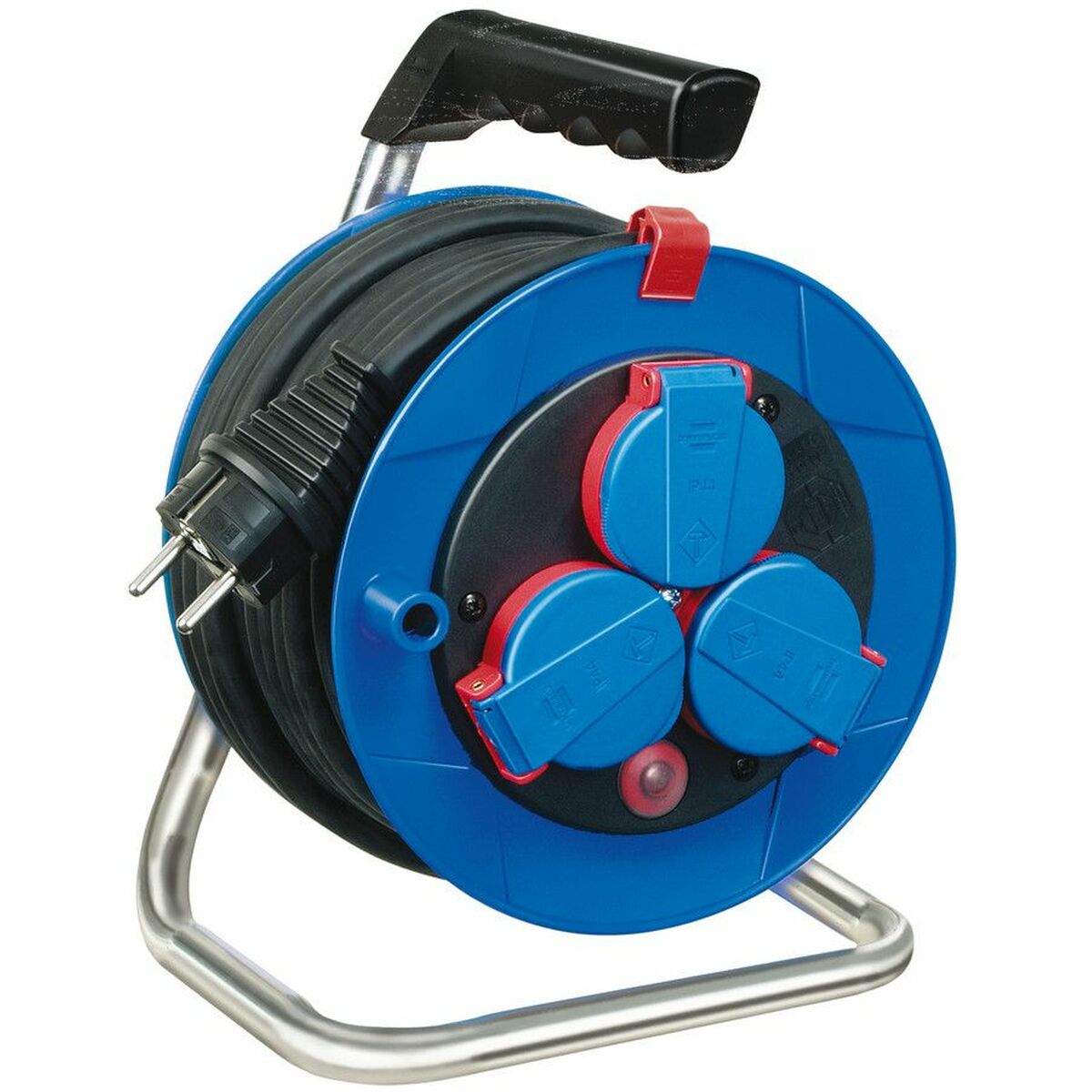 Kabelrullar Brennenstuhl Garant® compacto Bremaxx® N05V3V3-F3G1,5 15 m 3 x 1,5 mm 3 Plug - 2