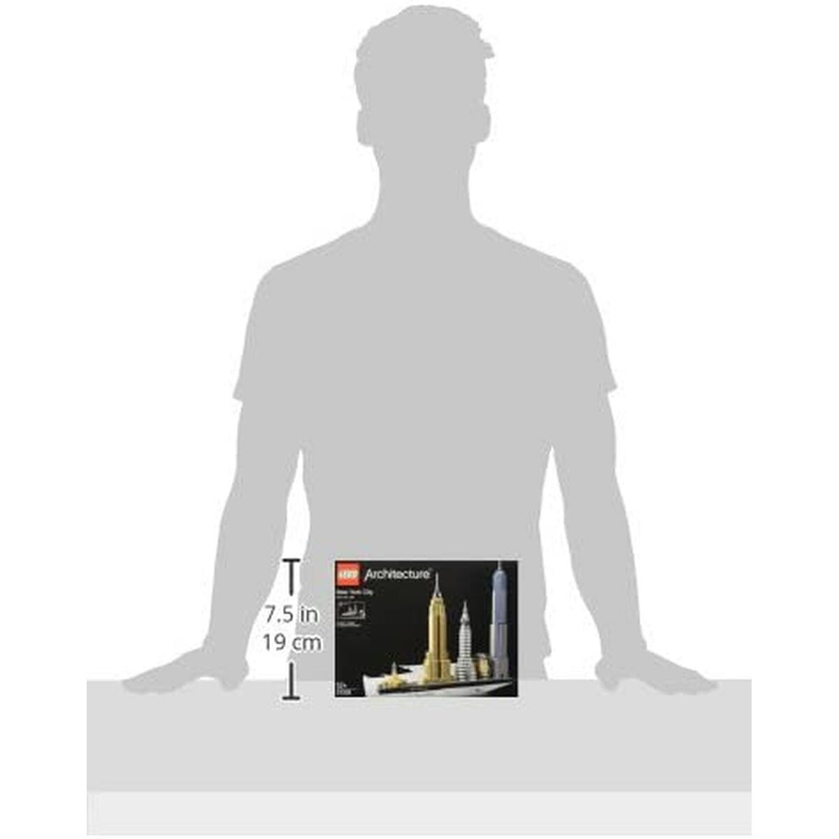 Byggsats Lego Architecture 21028 New York Multicolour 600 Delar - 4