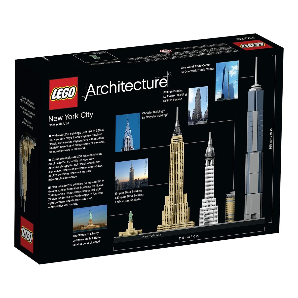 Byggsats Lego Architecture 21028 New York Multicolour 600 Delar - 5
