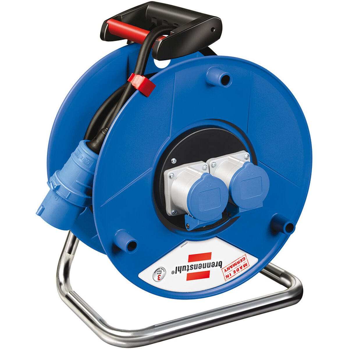 Kabelrullar Brennenstuhl Garant® IP44 H07RN-F3G2,5 25 m CEE-kontakter - 2