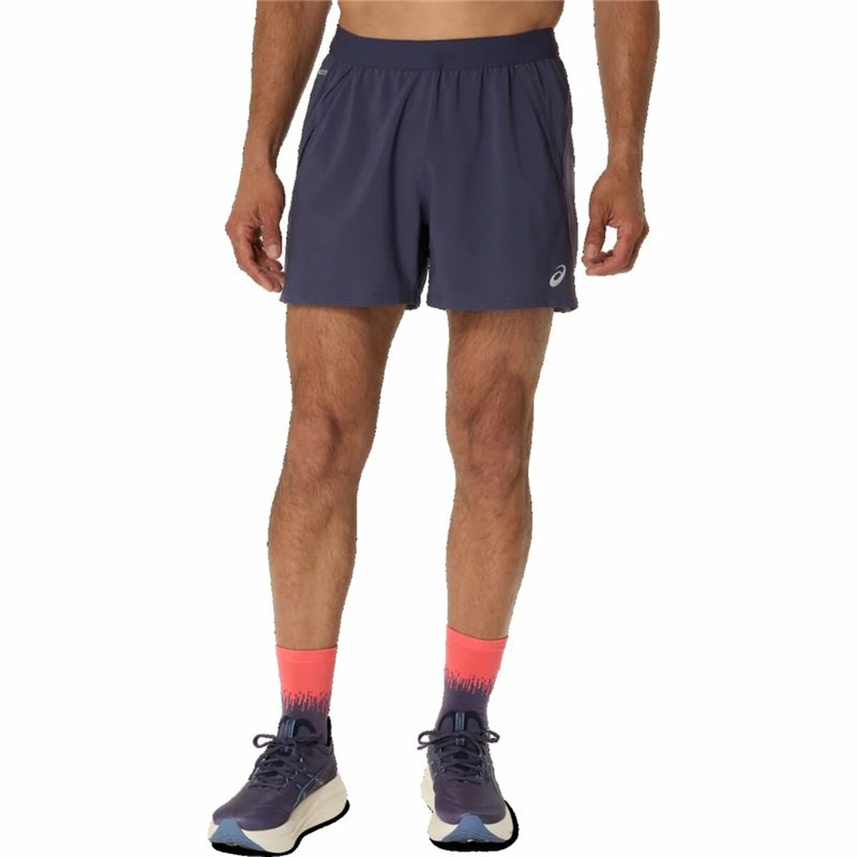 Träningsshorts Asics Road 5In Short Blå
