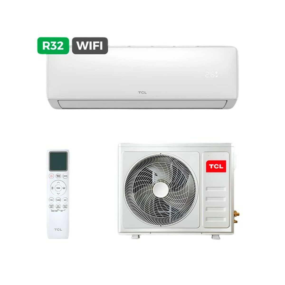 Luftkonditionering TCL S18F2S1 4422FRIG A++/A+ Vit A++ / A+ A+/A+ 4300 fg/h