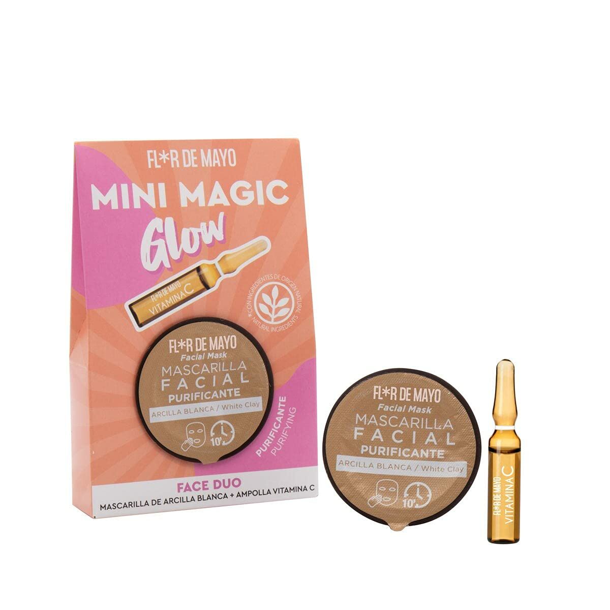 Skönhetsset Flor de Mayo Mini Magic Glow Face Lote 2 Delar