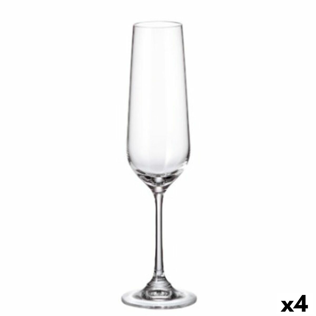 Champagneglas Bohemia Crystal Sira 200 ml champagne 6 Delar (6 antal) (4 antal)