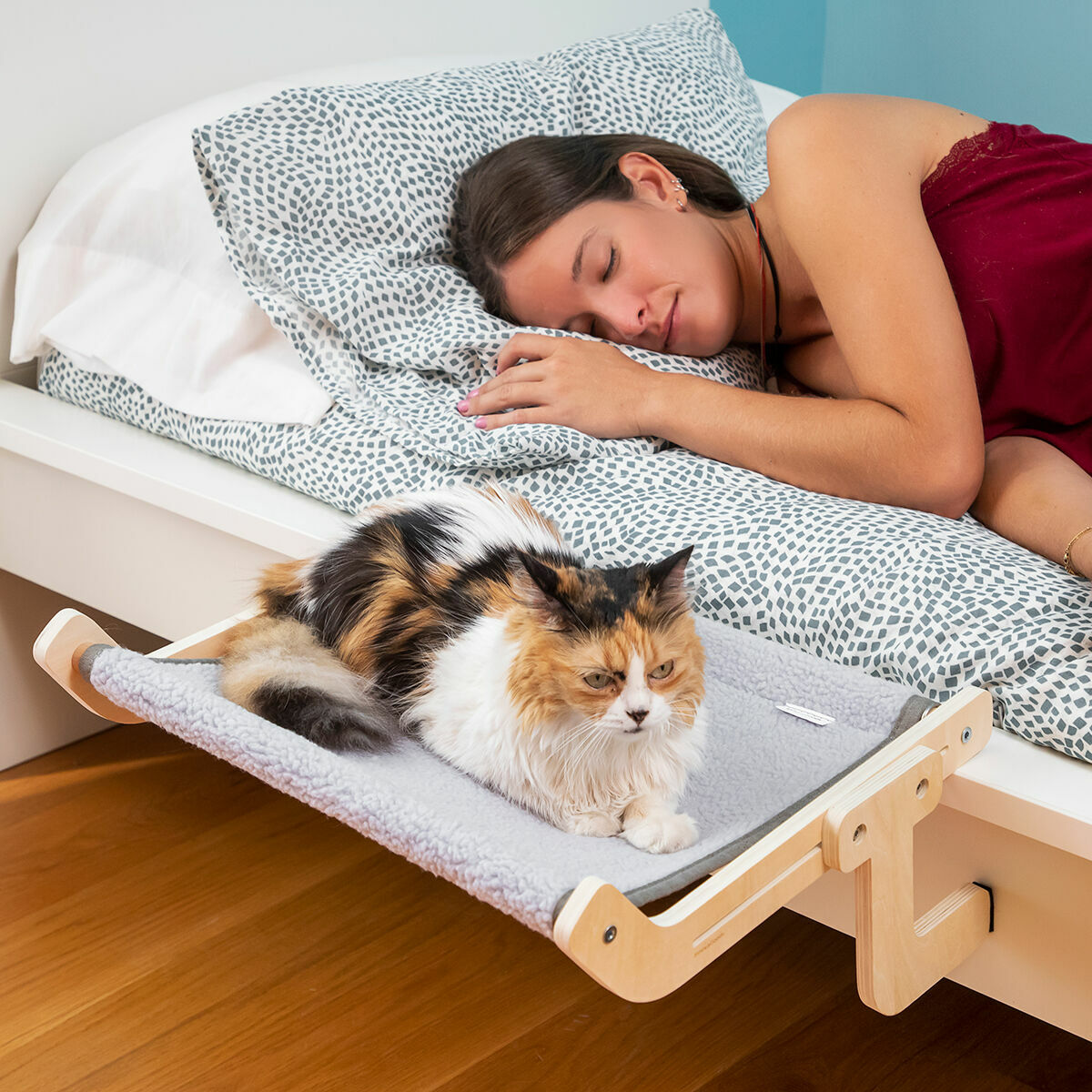 Hängmatta för katt Hamacat InnovaGoods - 8