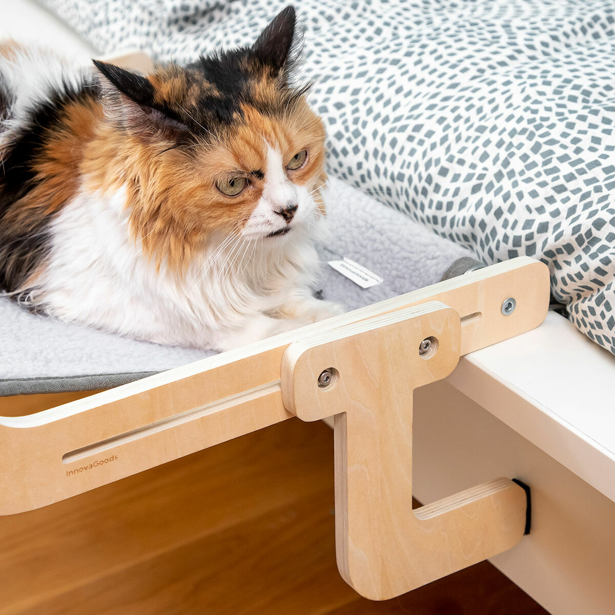 Hängmatta för katt Hamacat InnovaGoods - 7