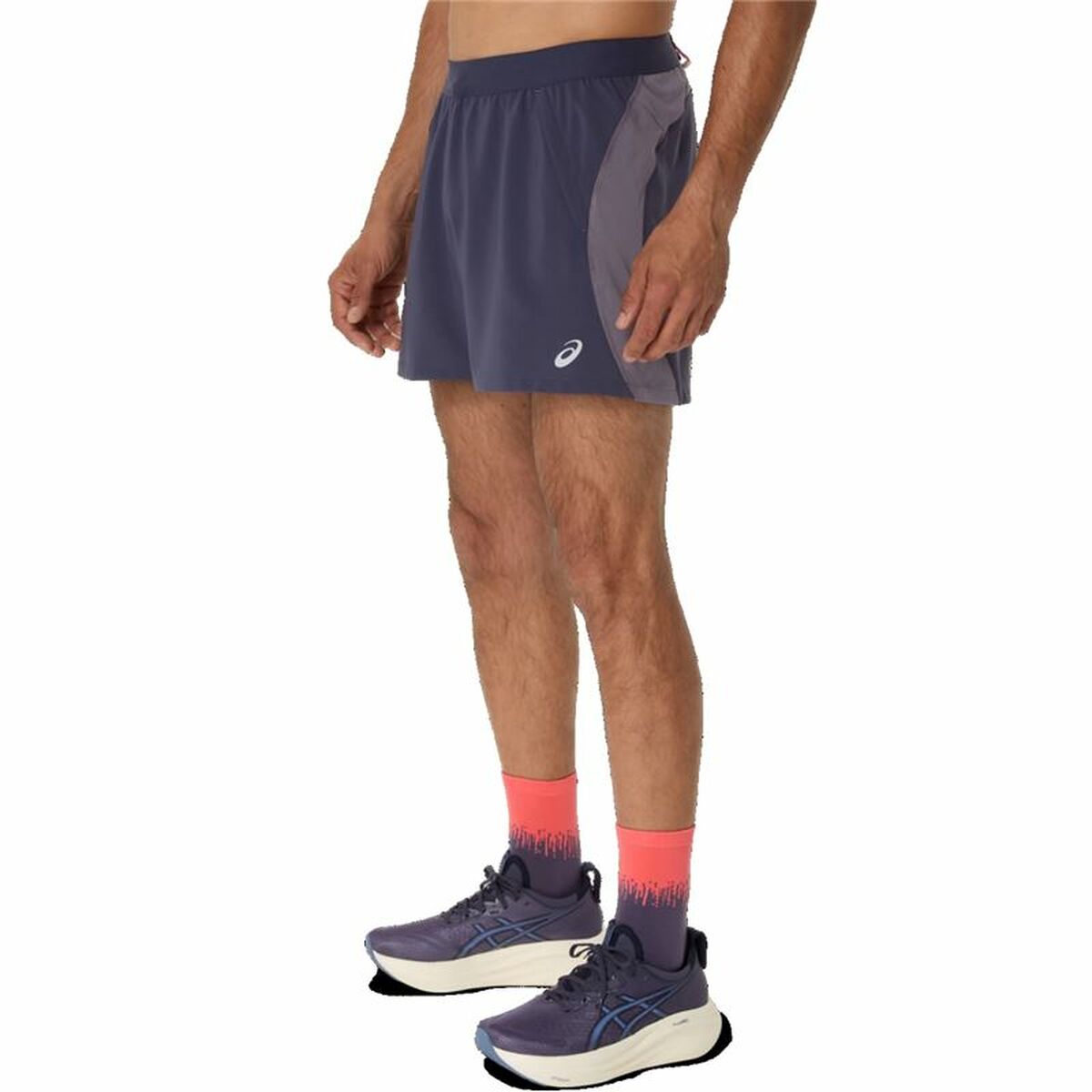 Träningsshorts Asics Road 5In Short Blå - 3
