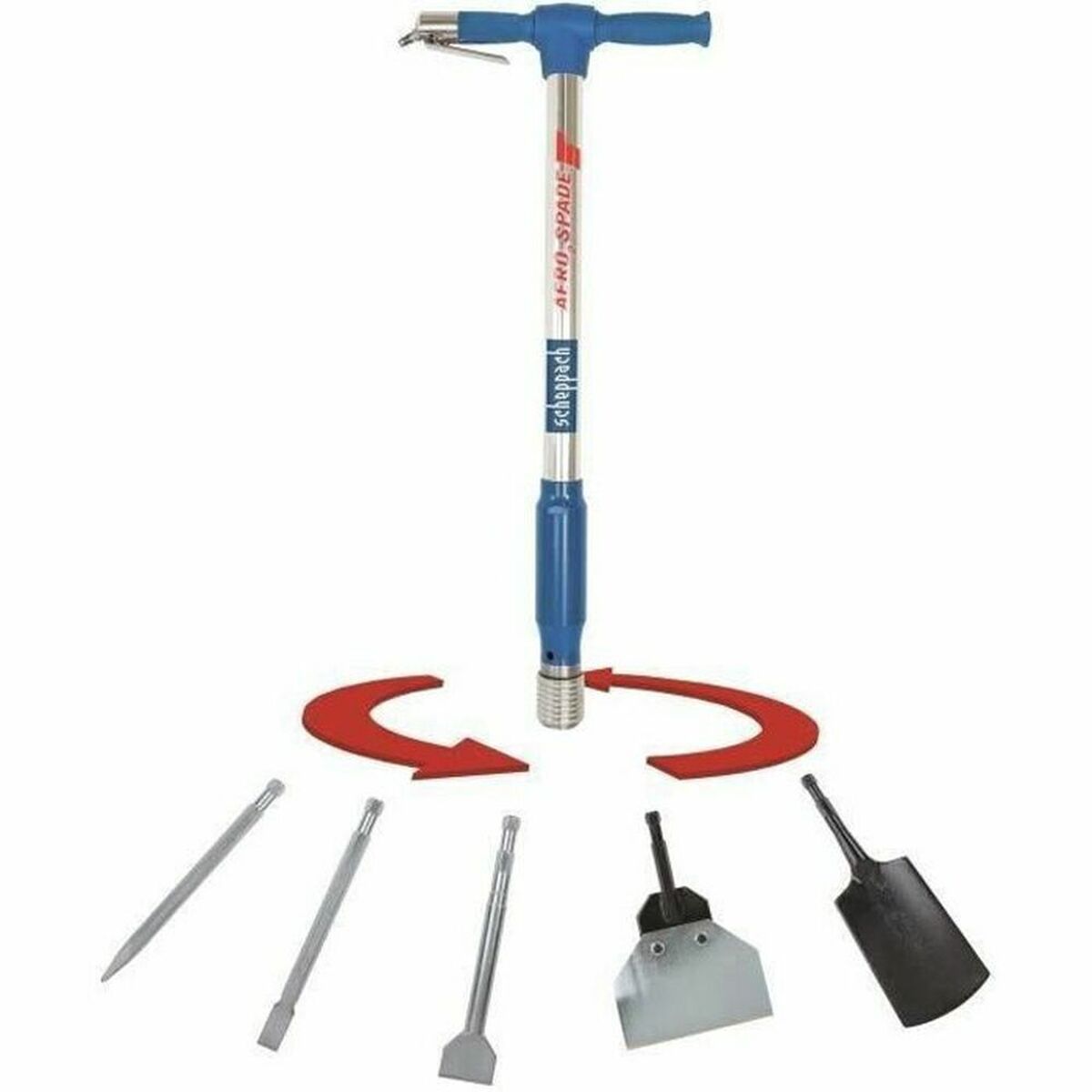 Multiverktyg 5-i-1 Scheppach Aero2 Spade - 3
