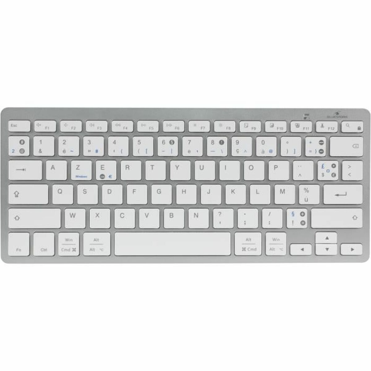 Bluetooth Tangentbord Bluestork KB-MINI-PC-MAC/FR Azerty Franska Vit - 3