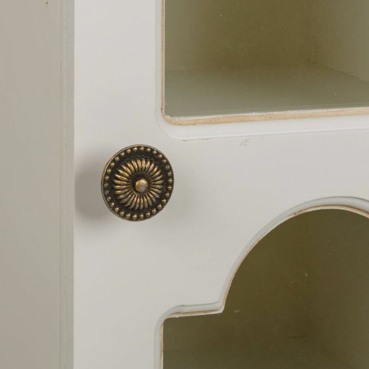 Skåp Alexandra House Living Vit Naturell furuträ Trä MDF 20 x 98 x 24 cm - 5