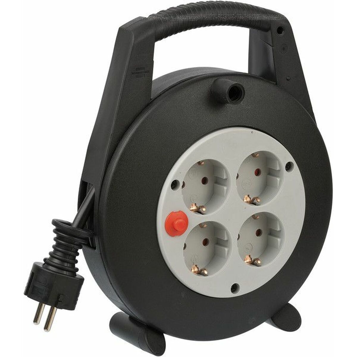 Kabelrullar Brennenstuhl Vario Line 4 tomas IP20 H05VV-F3G1,5 3 x 1,5 mm 10 m 4 Plug - 2