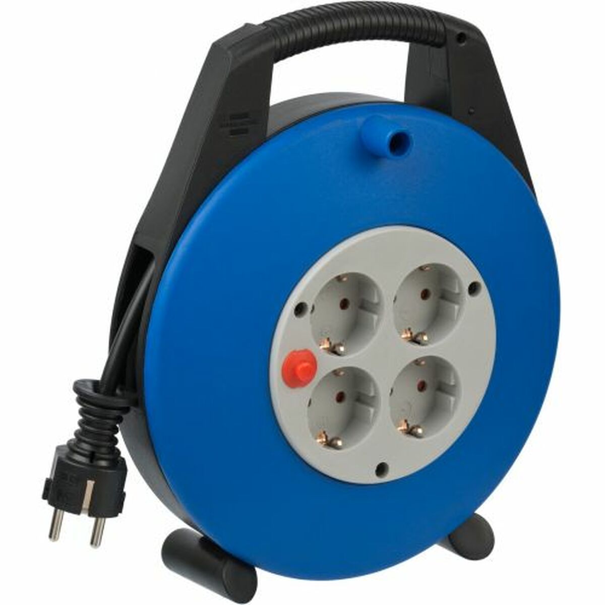 Kabelrullar Brennenstuhl Vario Line 4 tomas IP20 H05VV-F3G1,5 3 x 1,5 mm 10 m 4 Plug