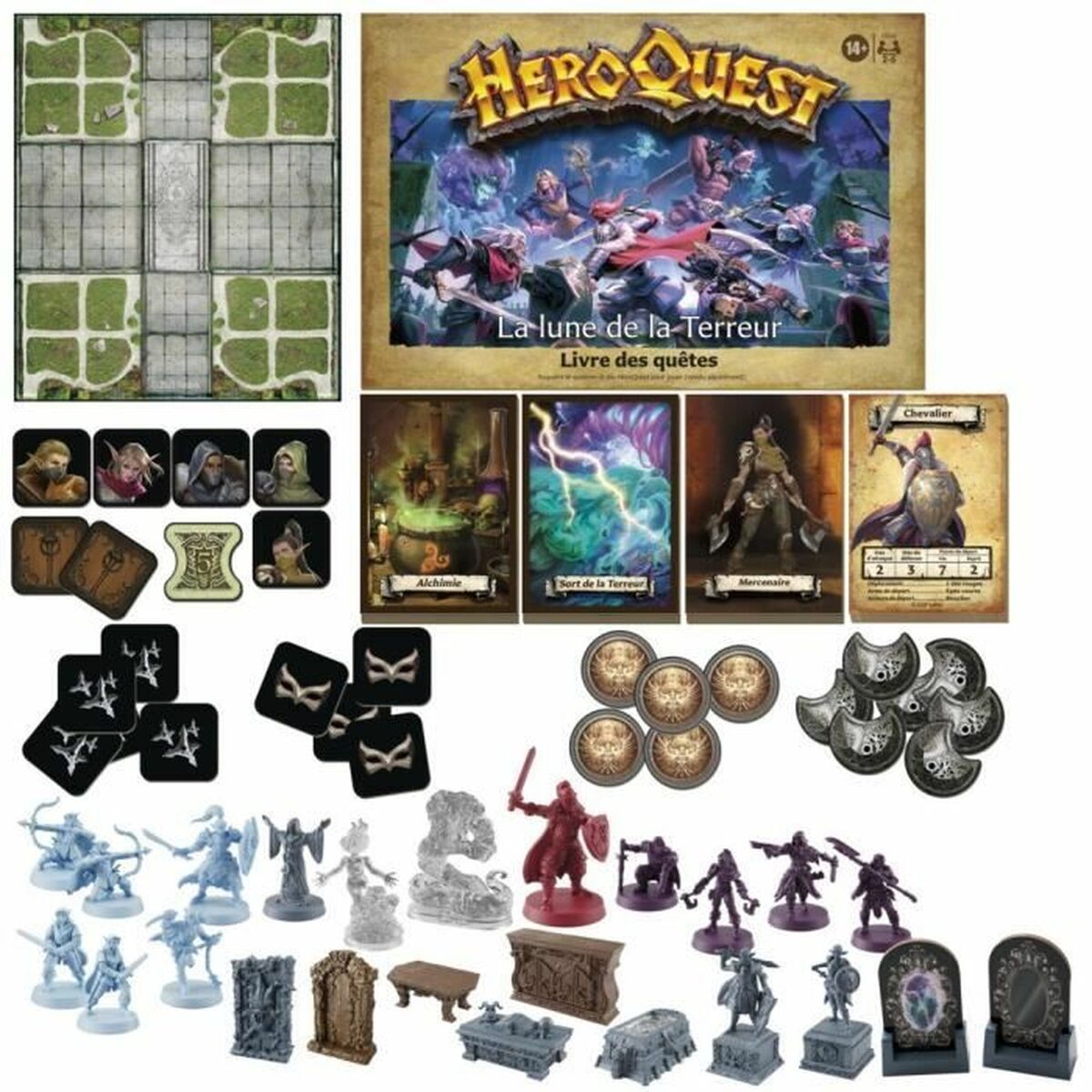 Sällskapsspel Hasbro Hero Quest: La Lune de la Terreur (Expansion Pack) (FR) - 5