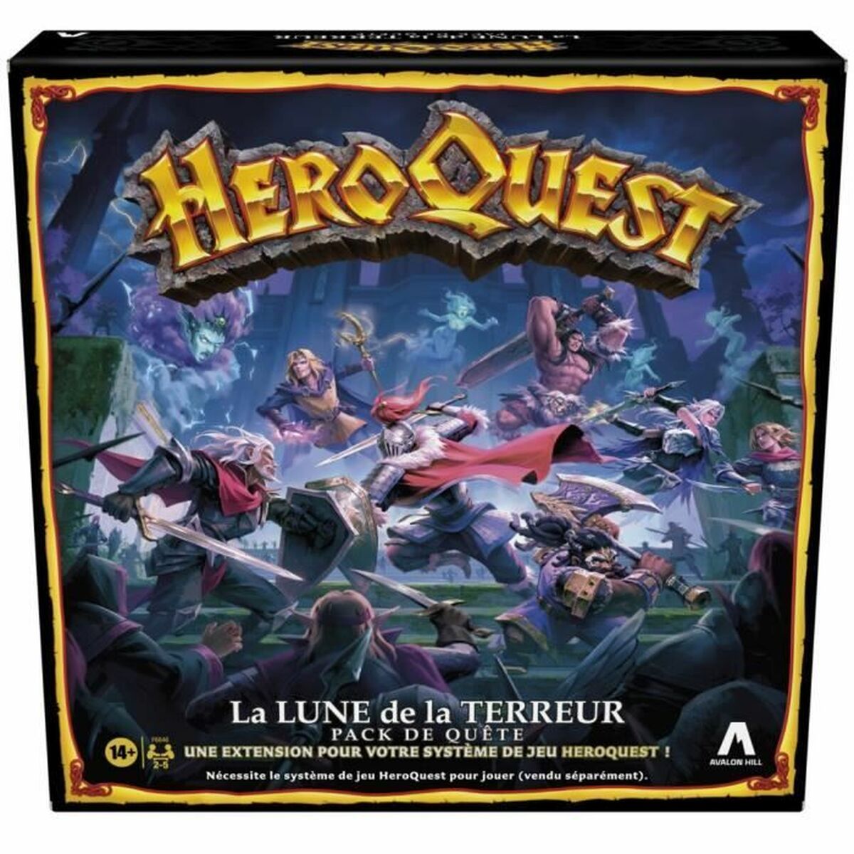 Sällskapsspel Hasbro Hero Quest: La Lune de la Terreur (Expansion Pack) (FR)