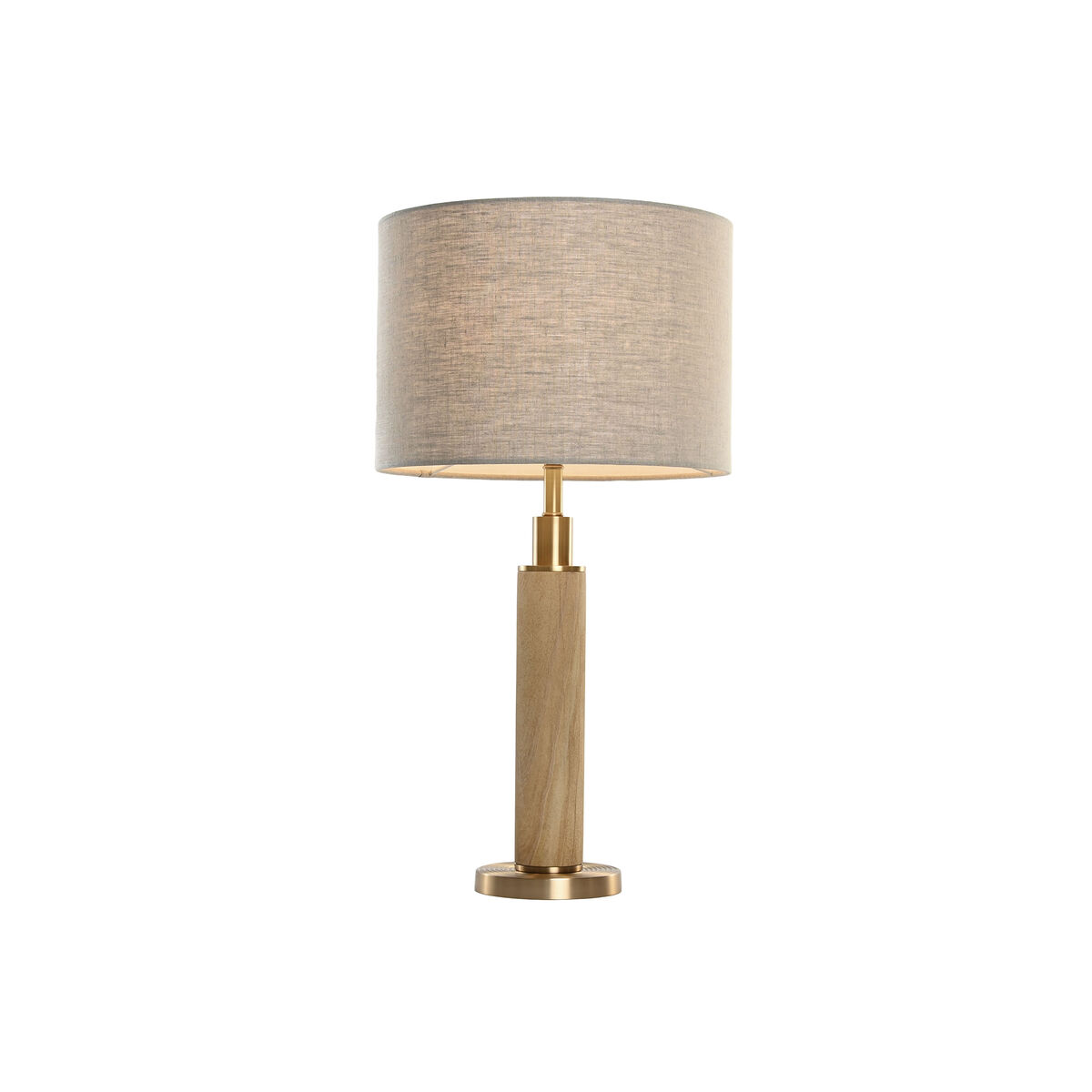 Bordslampa Home ESPRIT Beige Gyllene 50 W 220 V - 2