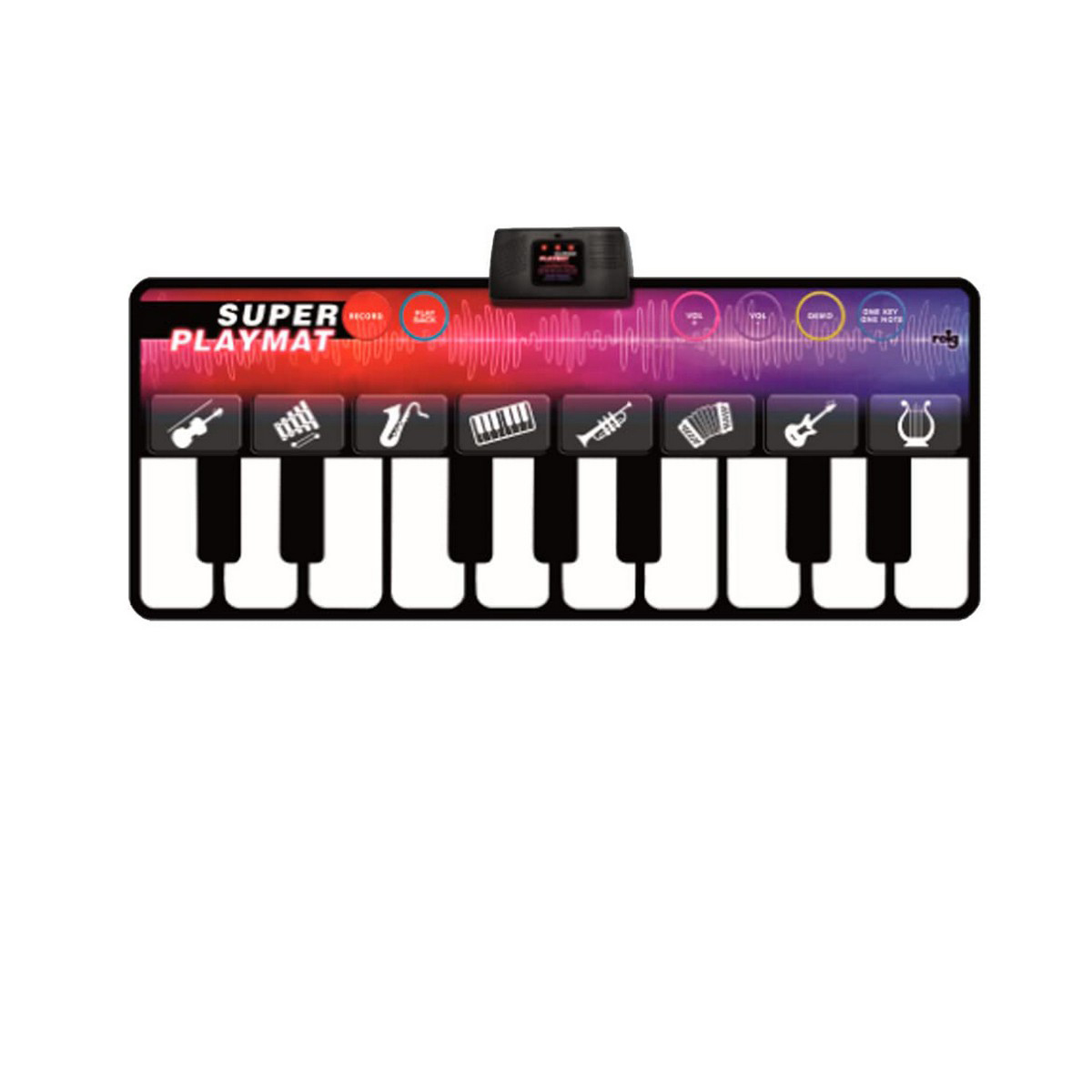 Pedagogiskt Piano Reig Playmat 149 x 60 cm - 2