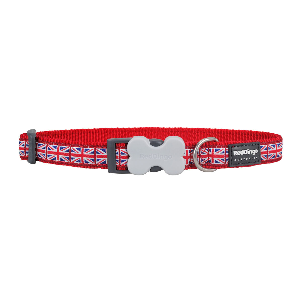 Hundhalsband Red Dingo STYLE UNION JACK FLAG 41-63 cm - 3