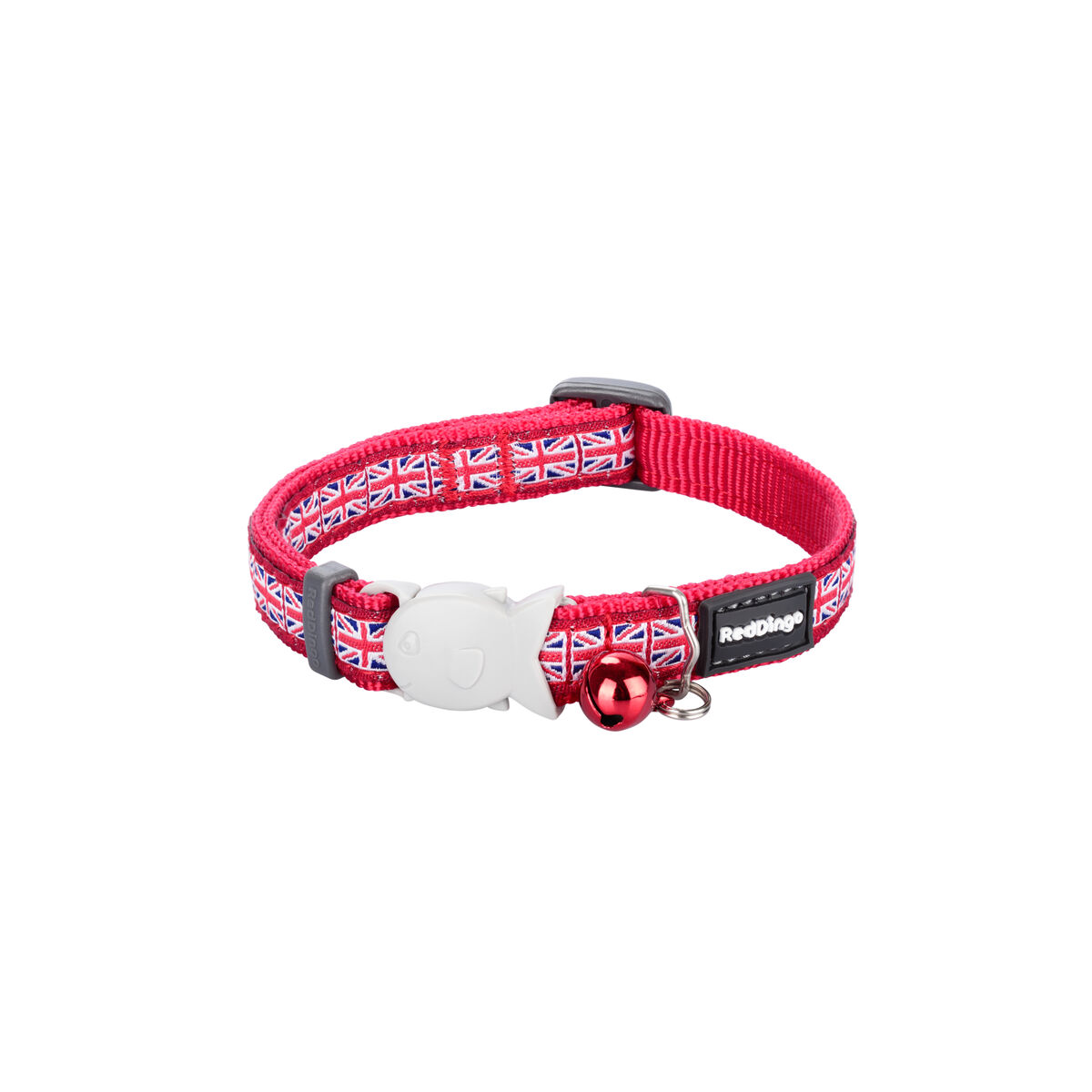 Hundhalsband Red Dingo STYLE UNION JACK FLAG 41-63 cm - 4