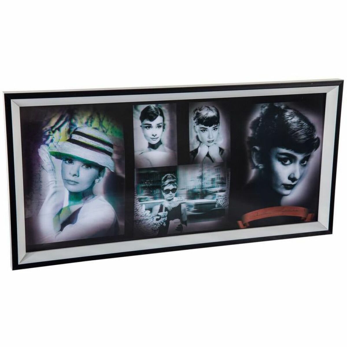 Tavla 3D Alexandra House Living Glas Plast 53 x 2 x 26 cm 3 Delar - 5