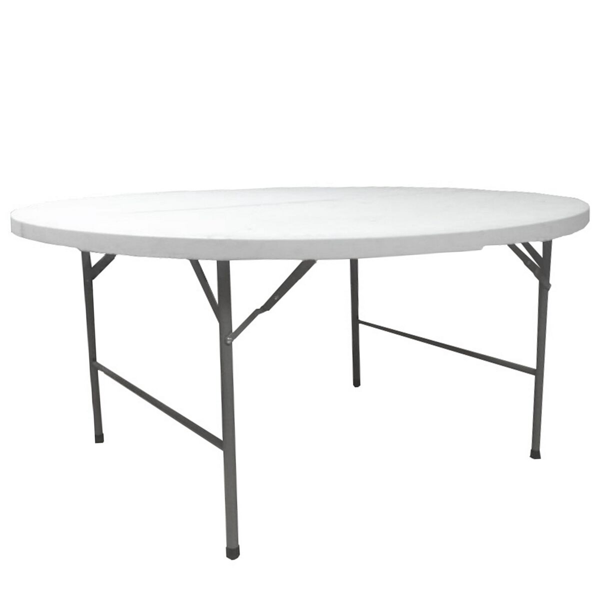 Fällbord Vit HDPE 154 x 154 x 74 cm