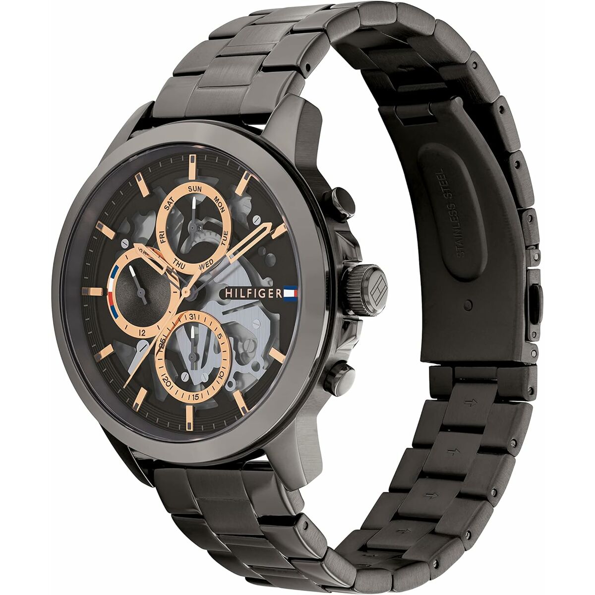 Herrklocka Tommy Hilfiger 1680670 Grå Silvrig - 2