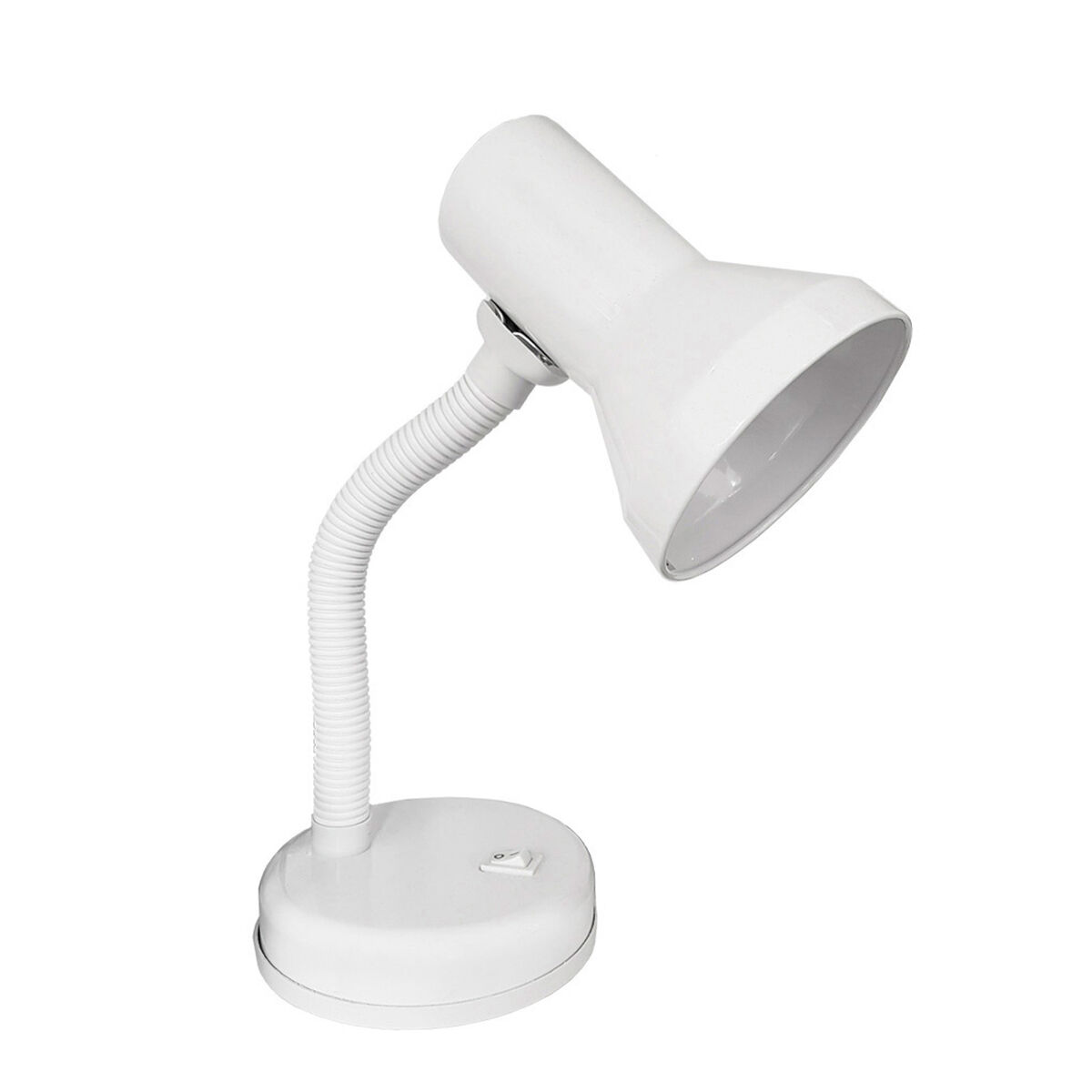Skrivbordslampa EDM 30251 London Vit Metall 60 W 12,5 x 20 cm E27 Flexo/skrivbordslampa - 3