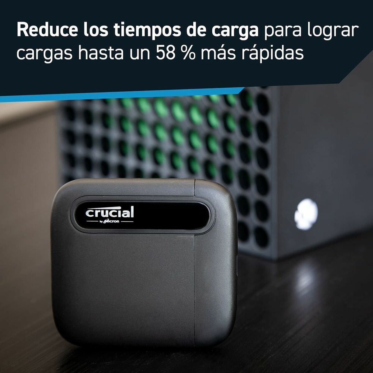 Extern Hårddisk Crucial CT1000X6SSD9 1 TB SSD - 3