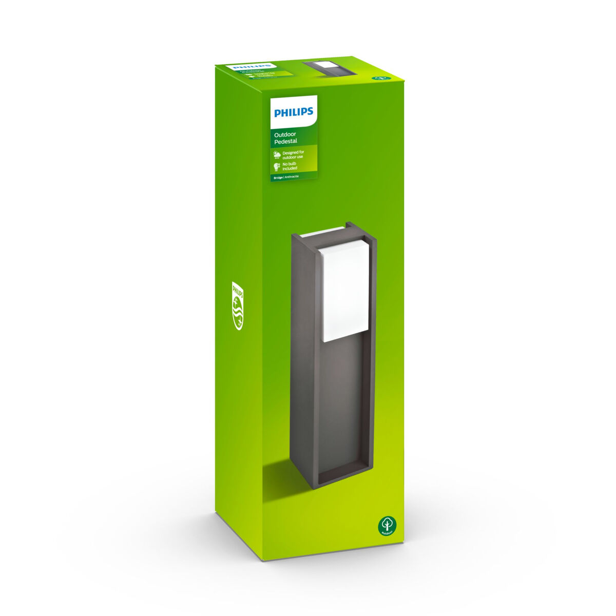 LED-lampa Philips Antracitgrå Aluminium 14 W (4000 K) - 4