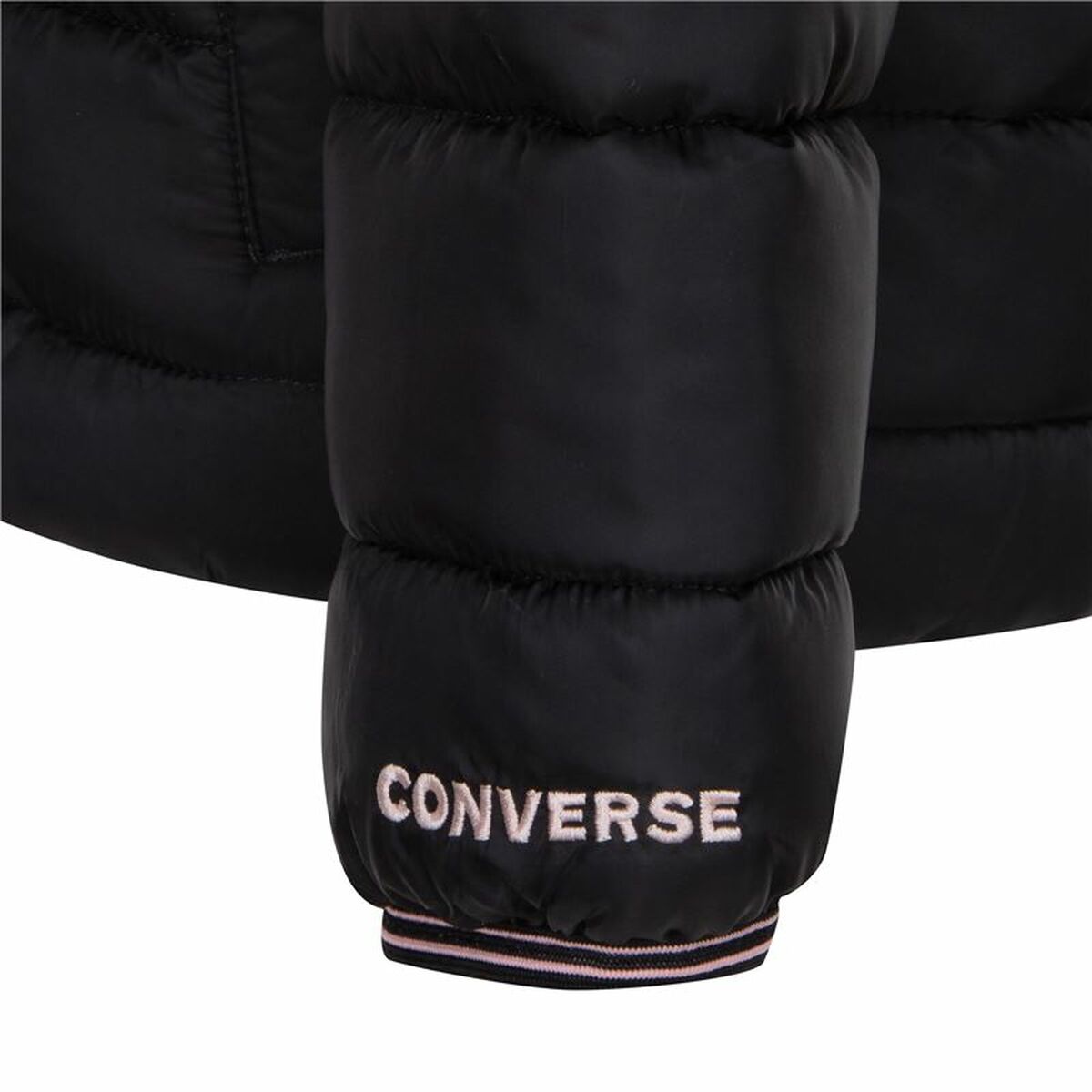 Jacka Barn Converse Solid Mdwt Puffer Svart - 4