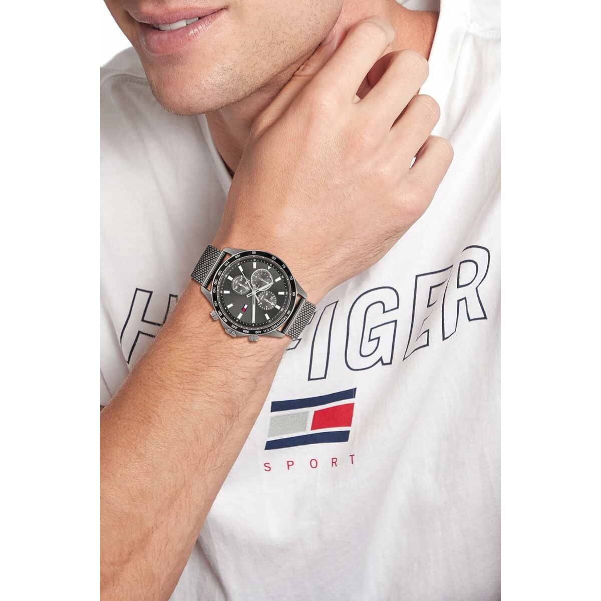 Herrklocka Tommy Hilfiger 1683486 Grå - 2