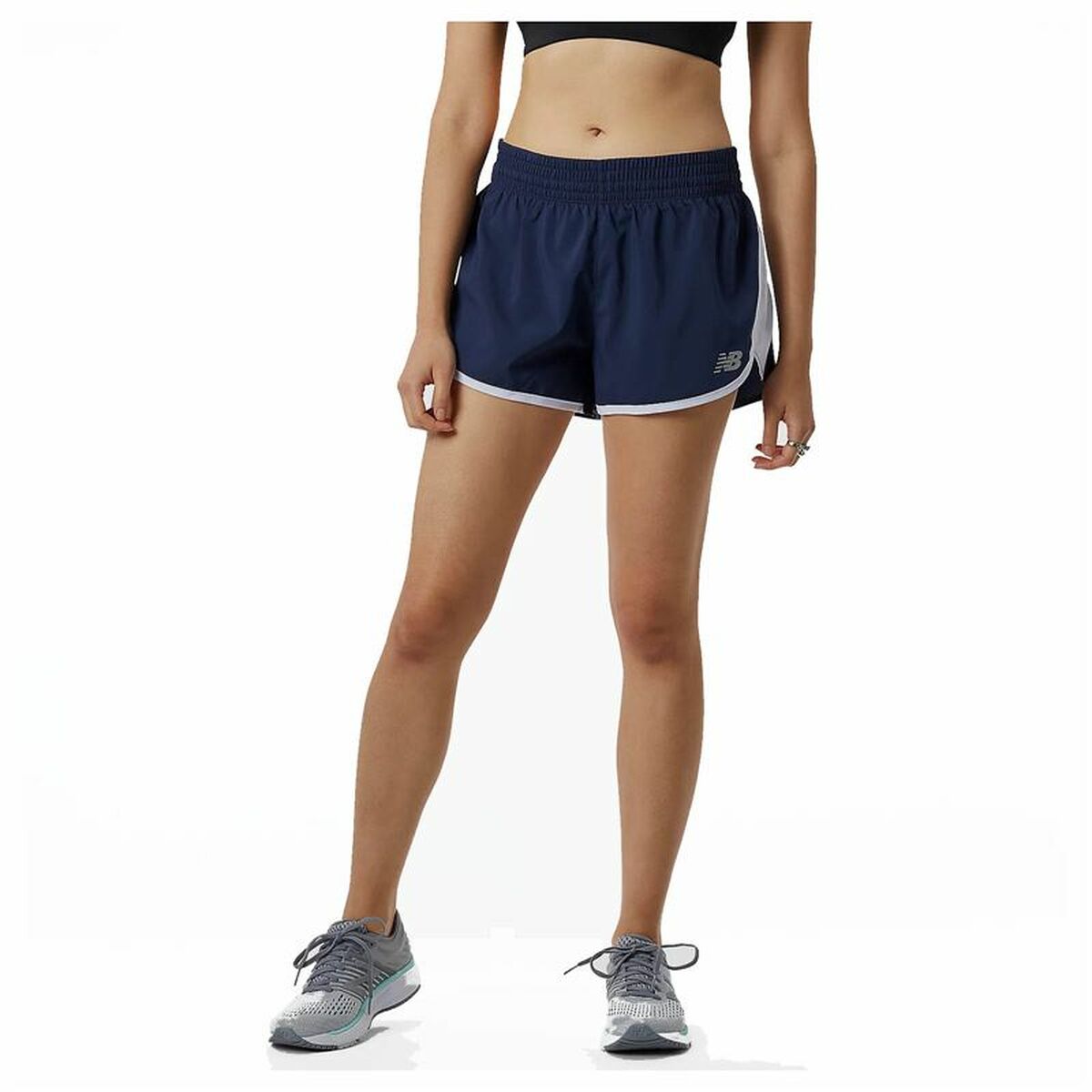 Sportshorts för kvinnor New Balance Accelerate 2.5 Svart - 2