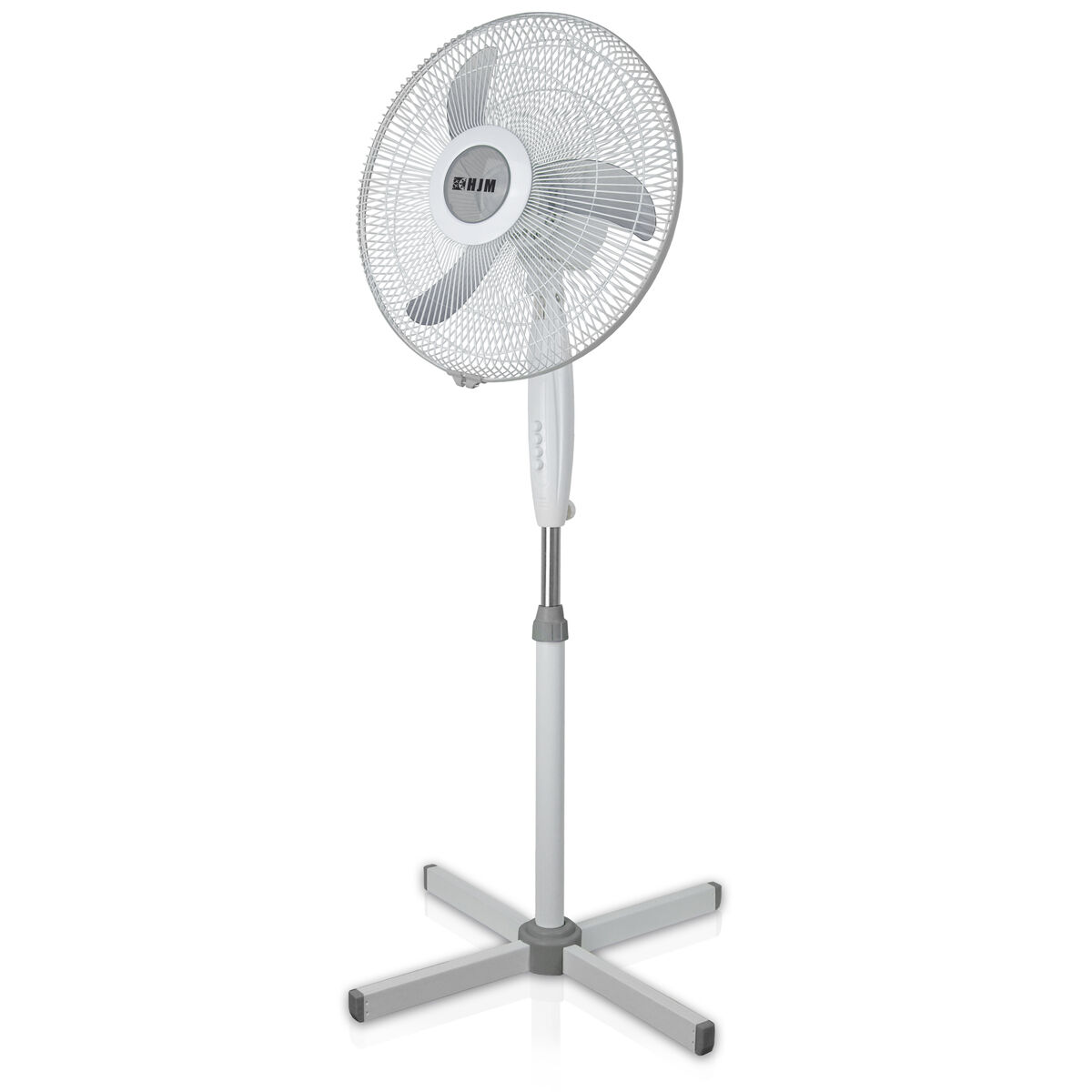 Stående Fläkt HJM VP40 Vit 50 W