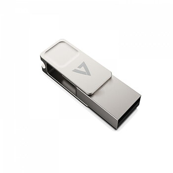 USB-minne V7 VF364GTC Silvrig 64 GB