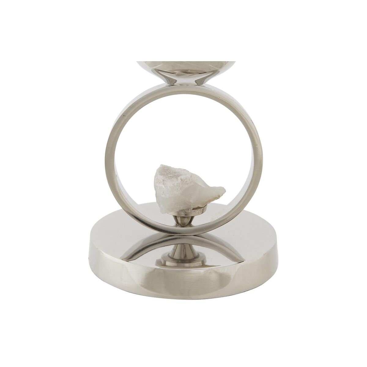 Vas DKD Home Decor Champagne Glas Aluminium (15 x 15 x 44 cm) - 2