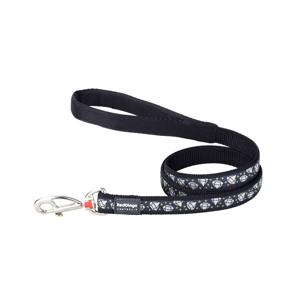 DoHundkoppel Red Dingo Diamond 1,2 m Svart 1.2 x 120 cm - 2