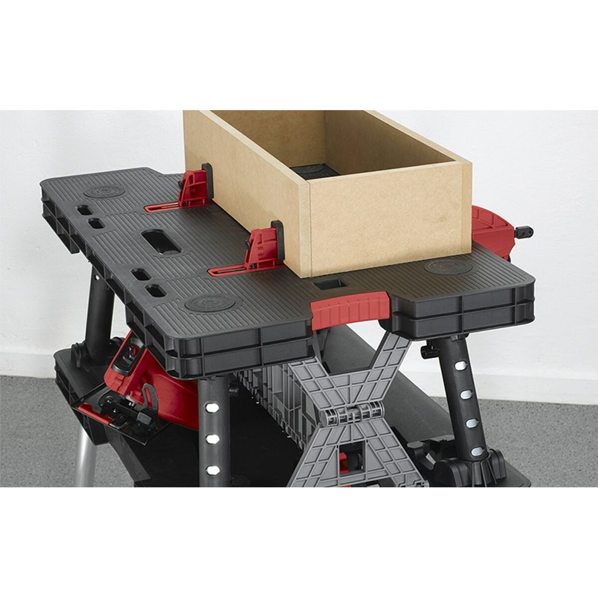 arbetsbänk Keter 237005 75,5 x 55,5 x 91 cm Bärbar - 10