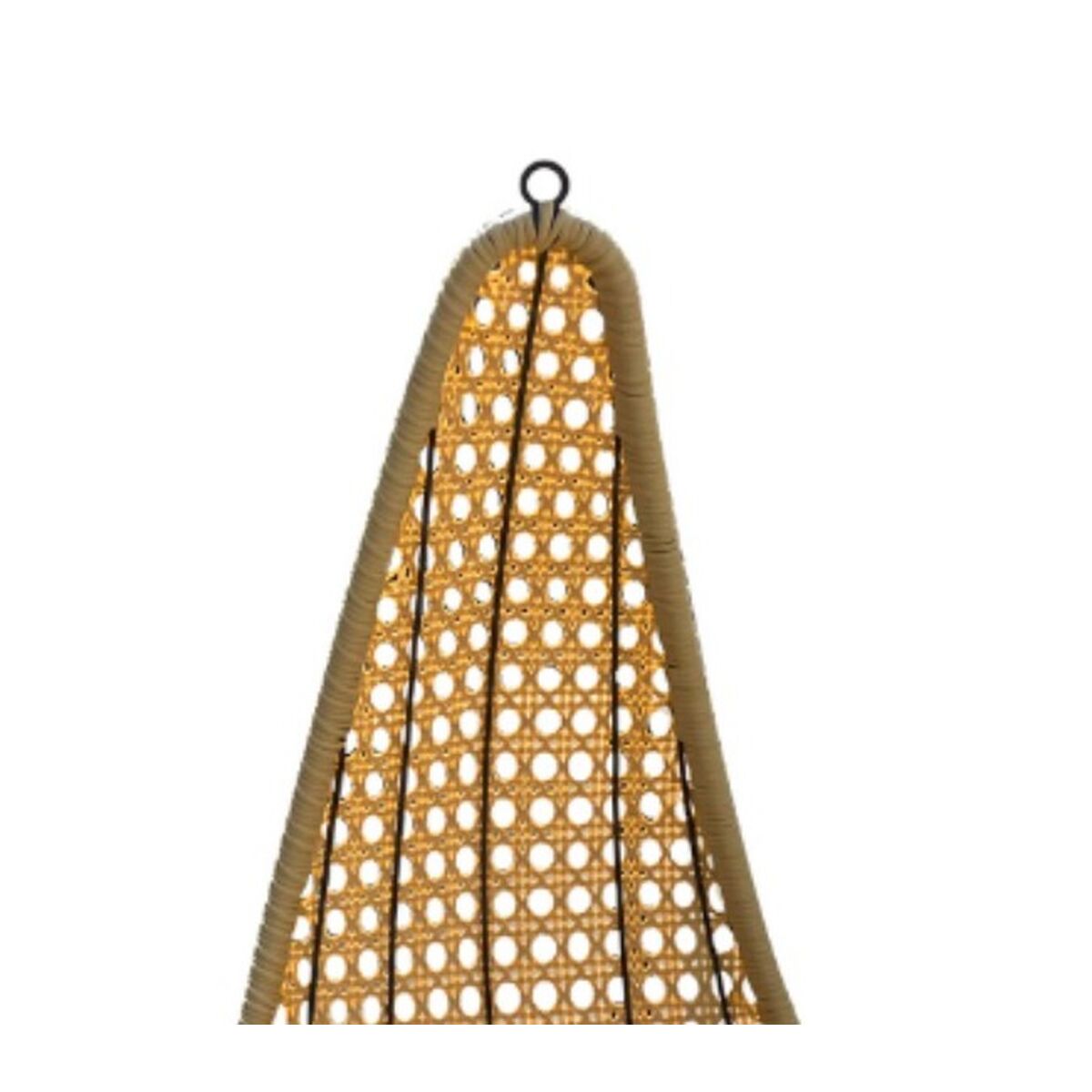 Trädgårdssoffa Niva För upphängning Beige Rattan 82 x 84 x 132 cm - 2