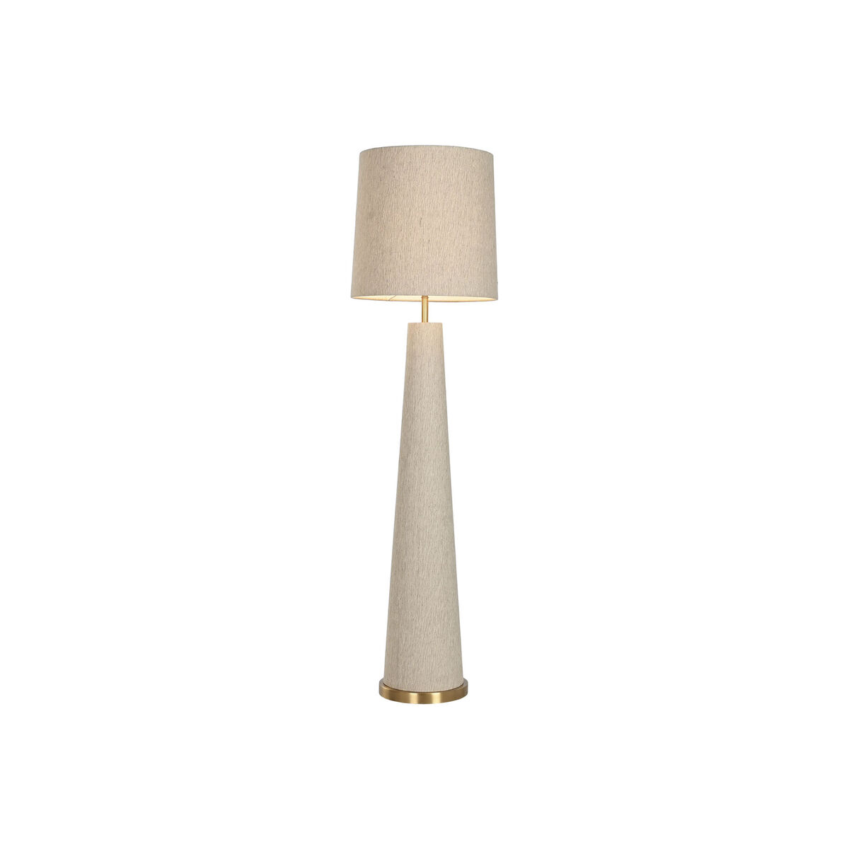 Golvlampa Home ESPRIT Beige Gyllene 50 W 220 V 40 x 40 x 149 cm - 2
