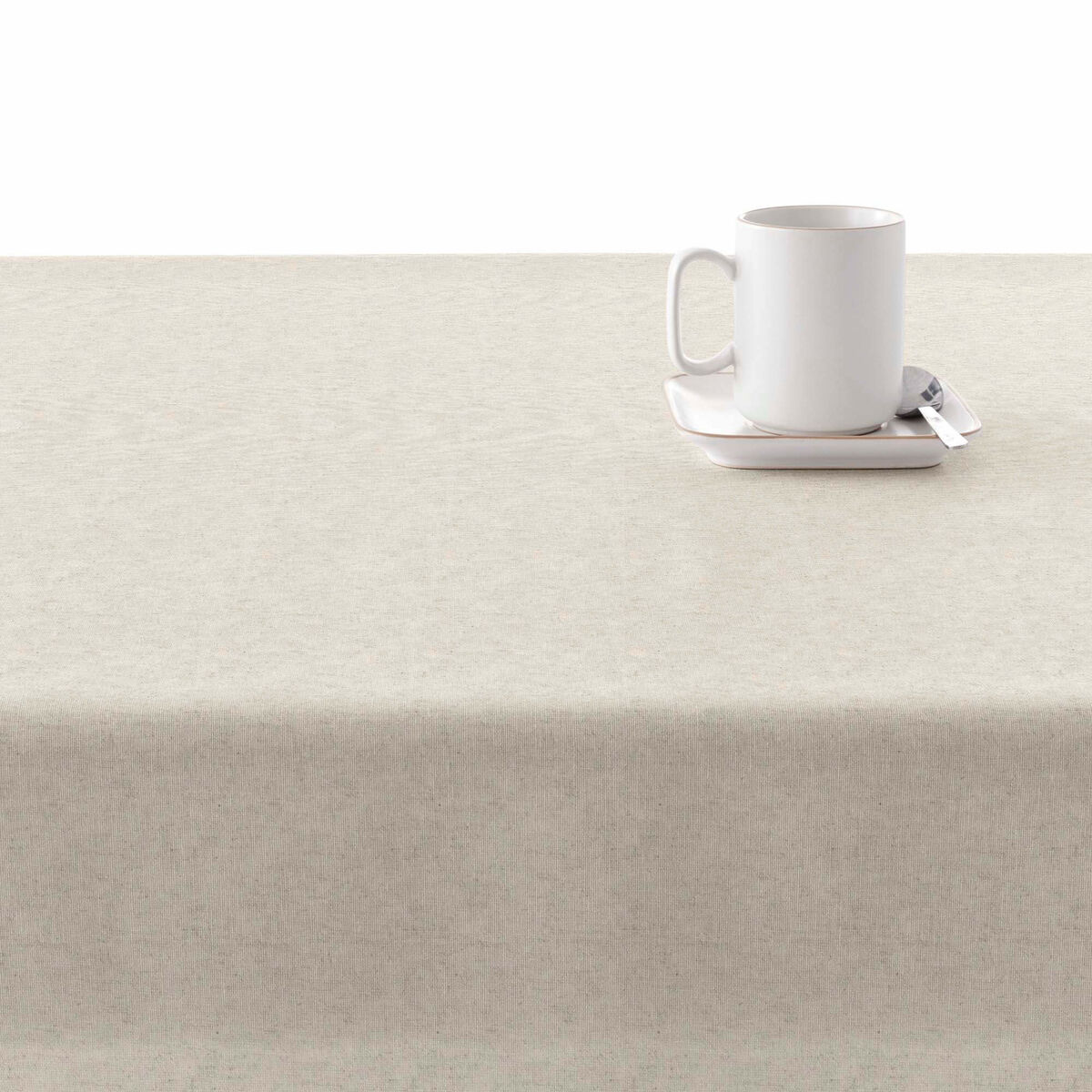 Fläckresistent bordsduk Belum Liso linne 180 x 180 cm XL - 2