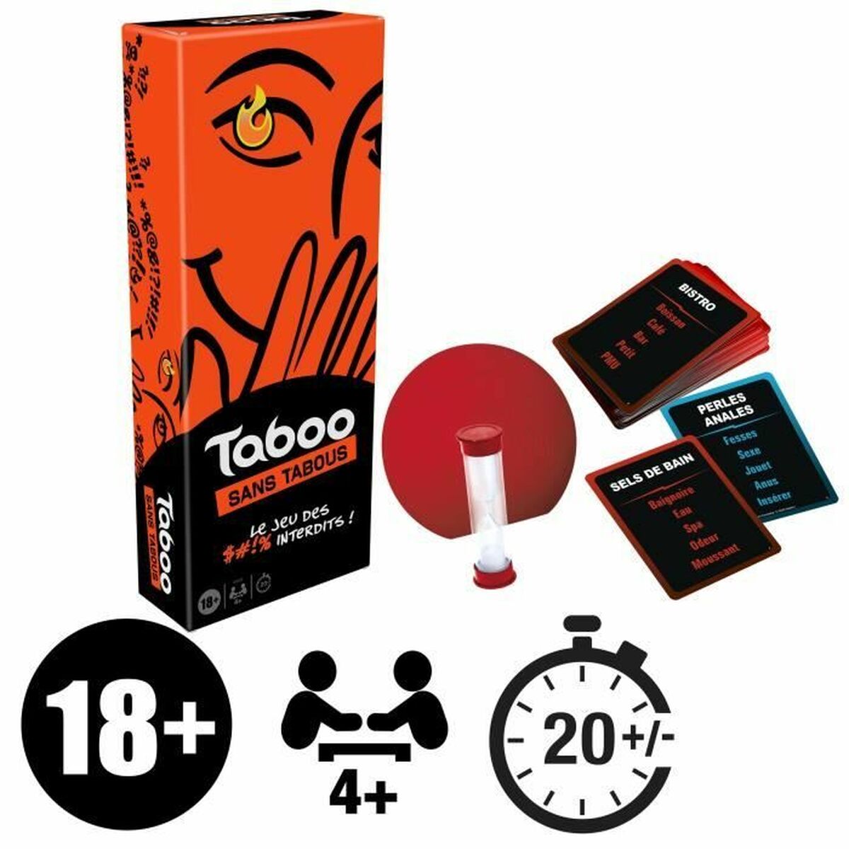 Sällskapsspel Hasbro Taboo - 4