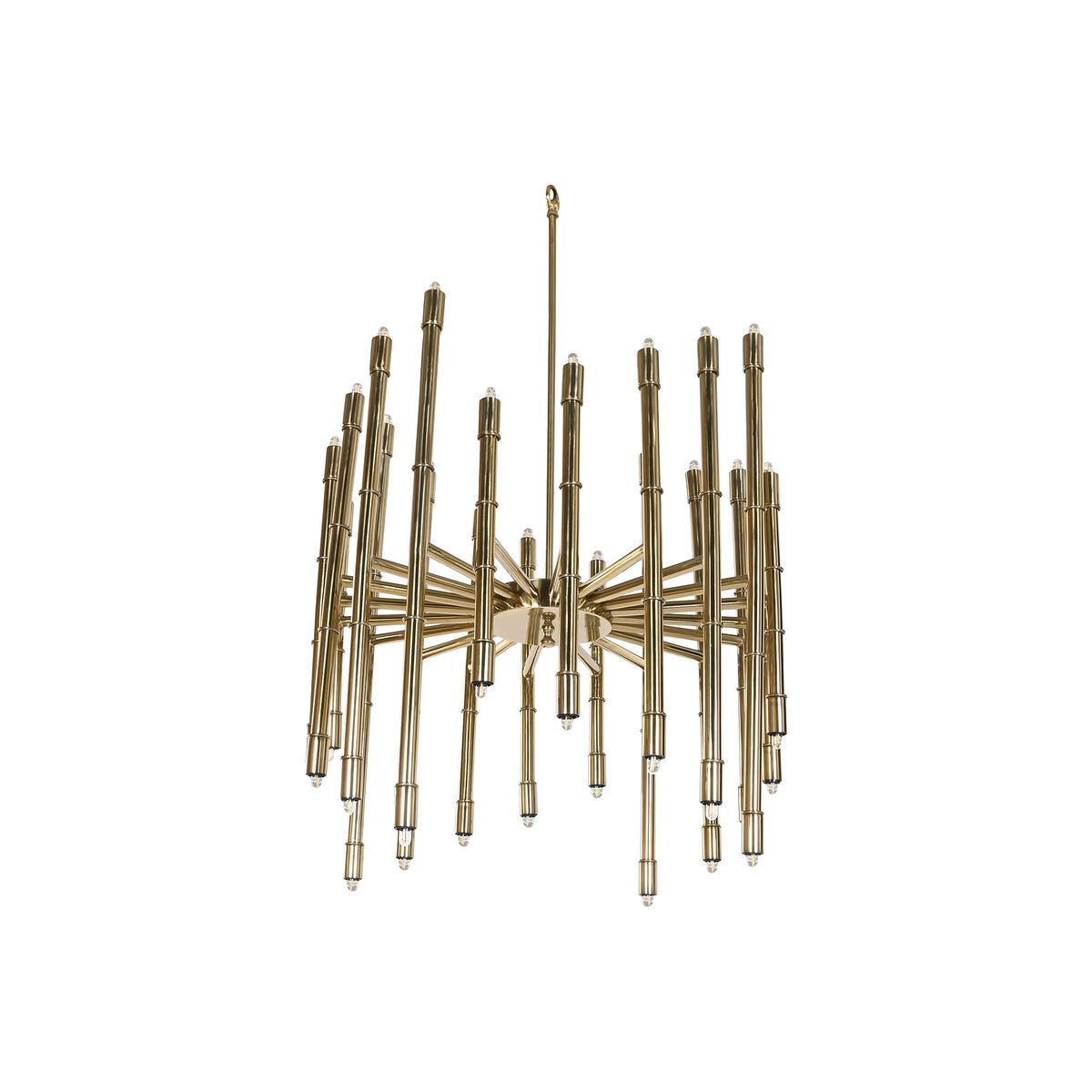 Taklampa Home ESPRIT Gyllene Metall Stål 74 x 74 x 138 cm - 3
