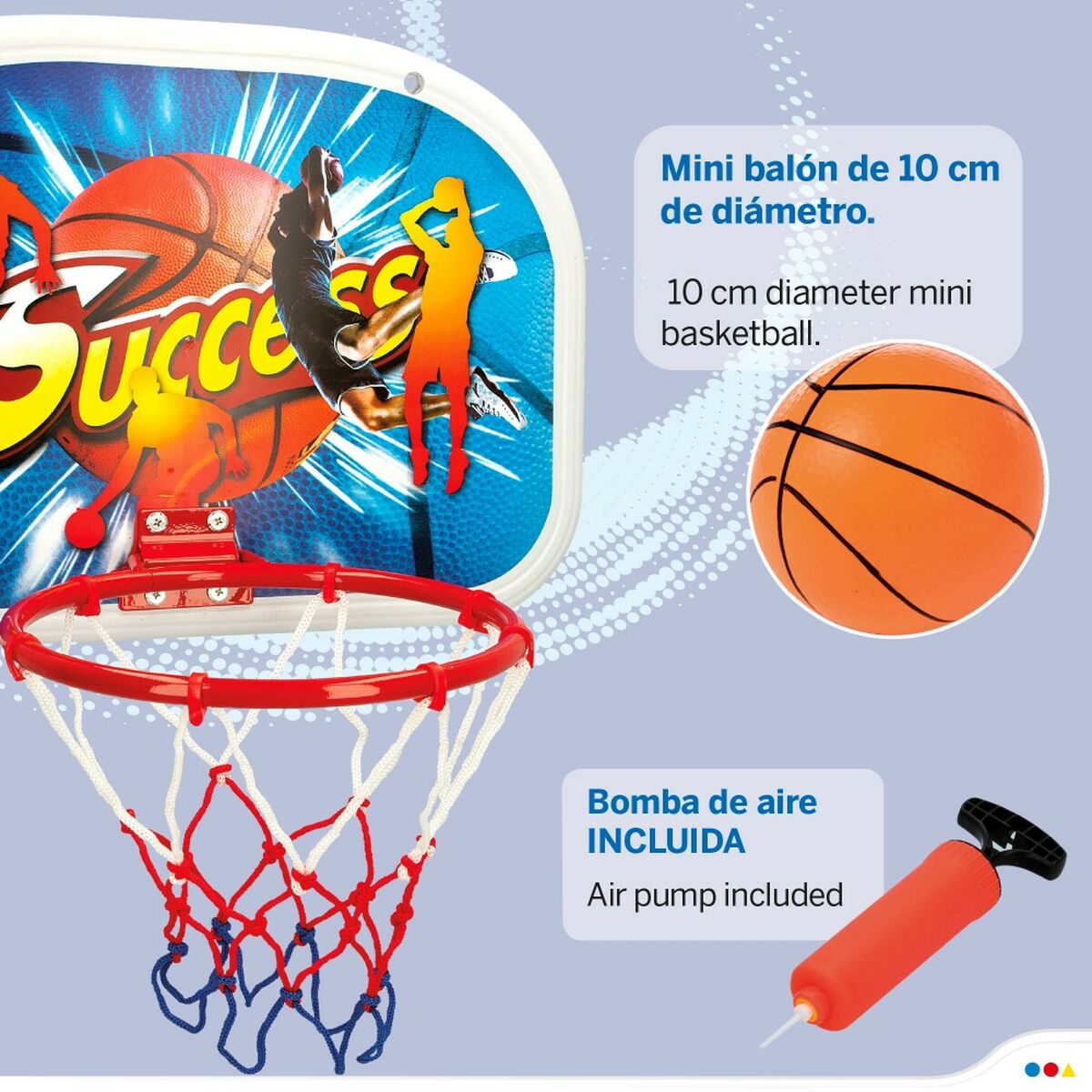 Basketkorg AquaSport 46,5 x 51 x 31 cm (4 antal) - 3